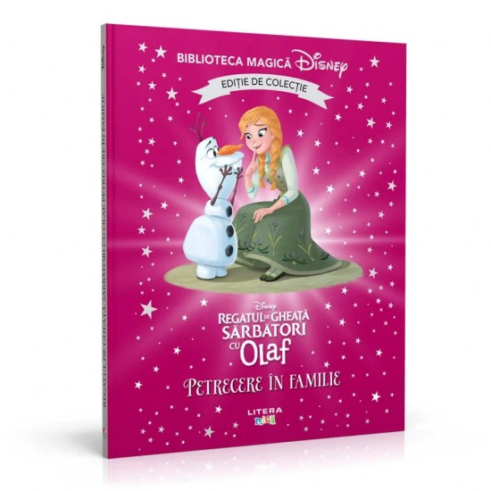 Carte Povesti din colectia Biblioteca Disney 100 de ani Nr.63 - Sarbatori cu Olaf. Petrecere in familie, Litera
