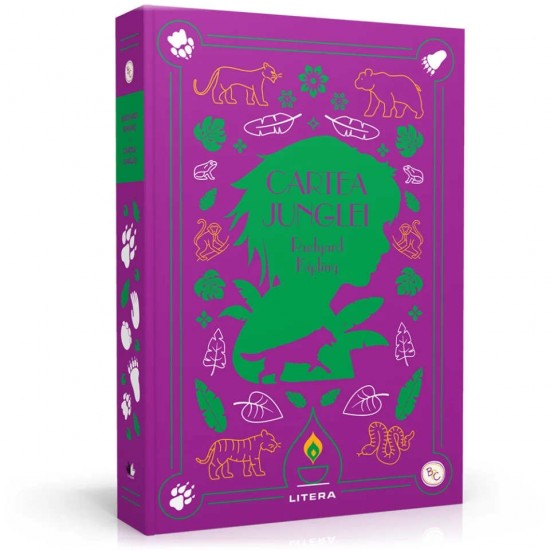 Carte Povesti din colectia Biblioteca pentru copii Nr.4 - Cartea junglei, Litera