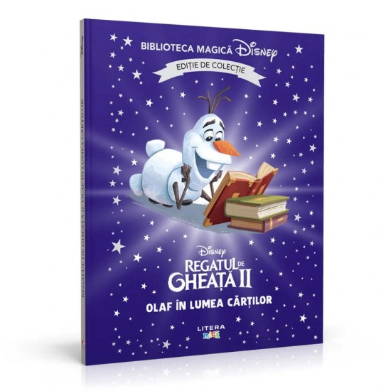 Carte Povesti din colectia Biblioteca Disney 100 de ani Nr.66 -Frozen. Olaf in lumea cartilor, Litera