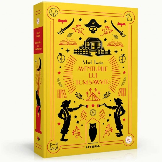 Carte Povesti din colectia Biblioteca pentru copii Nr.11 - Aventurile lui Tom Sawyer, Litera