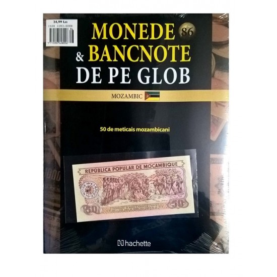 Monede Si Bancnote De Pe Glob Nr.86 - 50 de meticais, Hachette