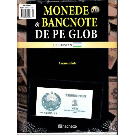 Monede Si Bancnote De Pe Glob Nr.91 - 1 som uzbek , Hachette