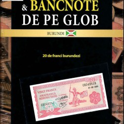 Monede Si Bancnote De Pe Glob Nr.92 - 20 franci burundezi, Hachette