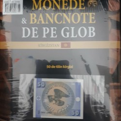 Monede Si Bancnote De Pe Glob Nr.95 - 50 tiiin kirgizi, Hachette