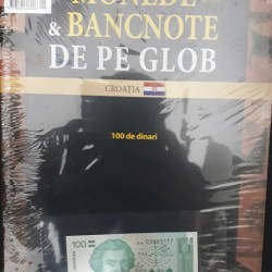 Monede Si Bancnote De Pe Glob Nr.99 - 100 de Dinari, Hachette