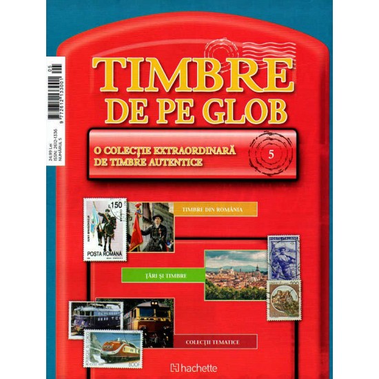 Timbre de pe Glob Nr.05 , Hachette