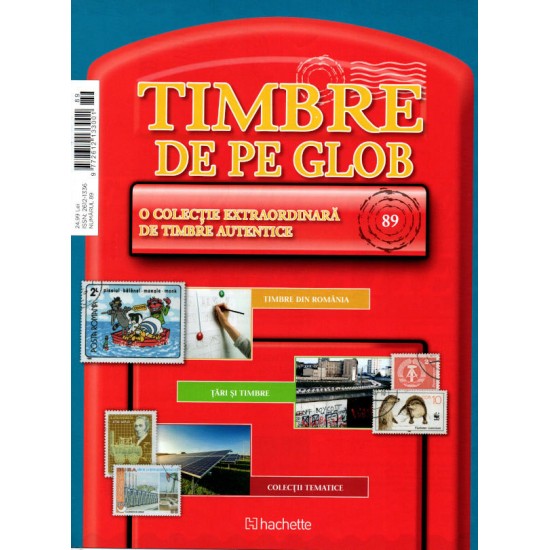 Timbre de pe Glob Nr.89, Hachette