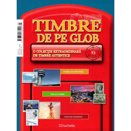 Timbre de pe Glob Nr.93, Hachette