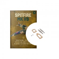 Macheta avion KIT Supermarine Spitfire MK VB nr 2, 1:12 Libertatea 