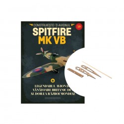 Macheta avion KIT Supermarine Spitfire MK VB nr 19, 1:12 Libertatea 