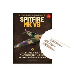 Macheta avion KIT Supermarine Spitfire MK VB nr 20, 1:12 Libertatea 