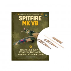 Macheta avion KIT Supermarine Spitfire MK VB nr 21, 1:12 Libertatea 