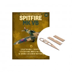 Macheta avion KIT Supermarine Spitfire MK VB nr 22, 1:12 Libertatea 