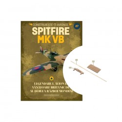 Macheta avion KIT Supermarine Spitfire MK VB nr 27, 1:12 Libertatea 