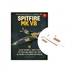 Macheta avion KIT Supermarine Spitfire MK VB nr 29, 1:12 Libertatea 
