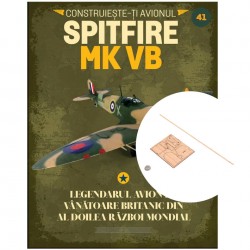 Macheta avion KIT Supermarine Spitfire MK VB nr 41, 1:12 Libertatea 