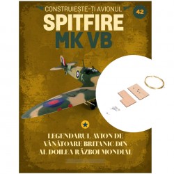 Macheta avion KIT Supermarine Spitfire MK VB nr 42, 1:12 Libertatea 