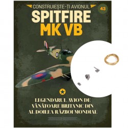 Macheta avion KIT Supermarine Spitfire MK VB nr 43, 1:12 Libertatea 