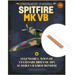 Macheta avion KIT Supermarine Spitfire MK VB nr 45, 1:12 Libertatea