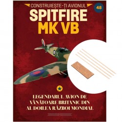 Macheta avion KIT Supermarine Spitfire MK VB nr 48, 1:12 Libertatea