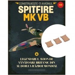 Macheta avion KIT Supermarine Spitfire MK VB nr 49, 1:12 Libertatea