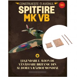 Macheta avion KIT Supermarine Spitfire MK VB nr 50, 1:12 Libertatea