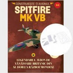 Macheta avion KIT Supermarine Spitfire MK VB nr 64, 1:12 Libertatea