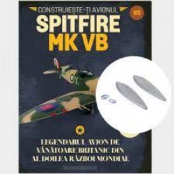 Macheta avion KIT Supermarine Spitfire MK VB nr 65, 1:12 Libertatea