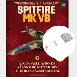 Macheta avion KIT Supermarine Spitfire MK VB nr 68, 1:12 Libertatea