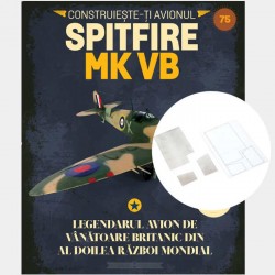 Macheta avion KIT Supermarine Spitfire MK VB nr 75, 1:12 Libertatea