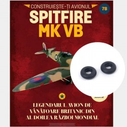 Macheta avion KIT Supermarine Spitfire MK VB nr 78, 1:12 Libertatea