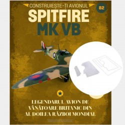 Macheta avion KIT Supermarine Spitfire MK VB nr 82, 1:12 Libertatea