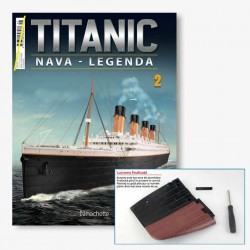 Macheta nava KIT Titanic nr 02, 1:200 Hachette Libertatea