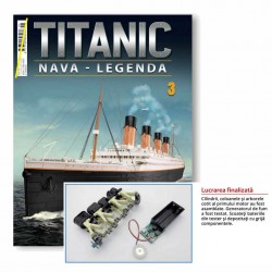 Macheta nava KIT Titanic nr 03, 1:200 Hachette Libertatea