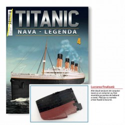 Macheta nava KIT Titanic nr 04, 1:200 Hachette Libertatea