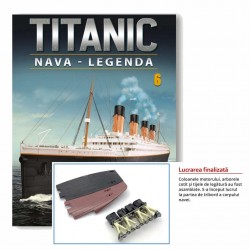 Macheta nava KIT Titanic nr 06, 1:200 Hachette Libertatea