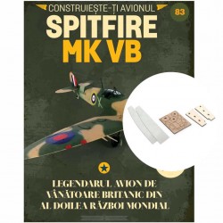 Macheta avion KIT Supermarine Spitfire MK VB nr 83, 1:12 Libertatea