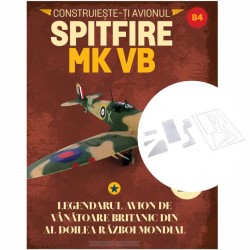 Macheta avion KIT Supermarine Spitfire MK VB nr 84, 1:12 Libertatea