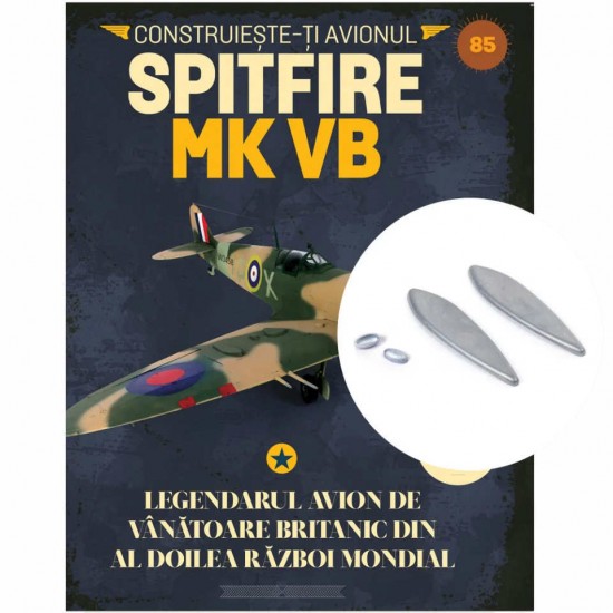 Macheta avion KIT Supermarine Spitfire MK VB nr 85, 1:12 Libertatea