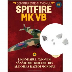 Macheta avion KIT Supermarine Spitfire MK VB nr 88, 1:12 Libertatea