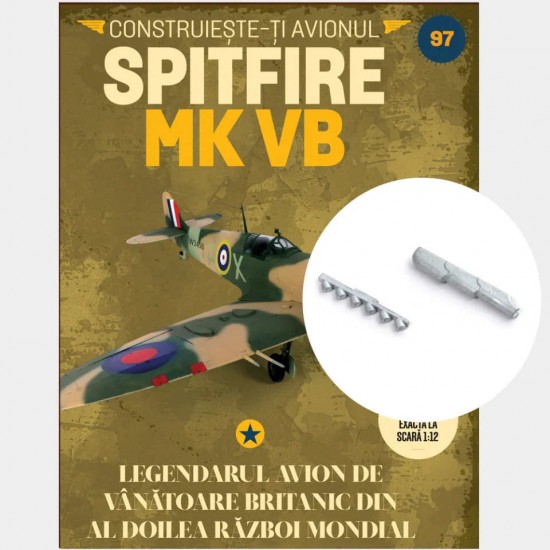 Macheta avion KIT Supermarine Spitfire MK VB nr 97, 1:12 Libertatea