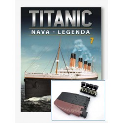 Macheta nava KIT Titanic nr 07, 1:200 Hachette Libertatea