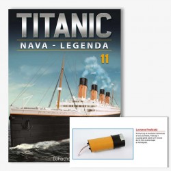 Macheta nava KIT Titanic nr 11, 1:200 Hachette Libertatea