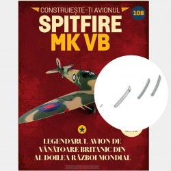 Macheta avion KIT Supermarine Spitfire MK VB nr 108, 1:12 Libertatea