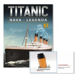 Macheta nava KIT Titanic nr 57, 1:200 Hachette Libertatea