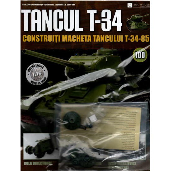 Colectia Tancul Т-34 Nr.100, 1:16 macheta kit de asamblat, Eaglemoss