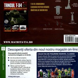 Colectia Tancul Т-34 Nr.104, 1:16 macheta kit de asamblat, Eaglemoss