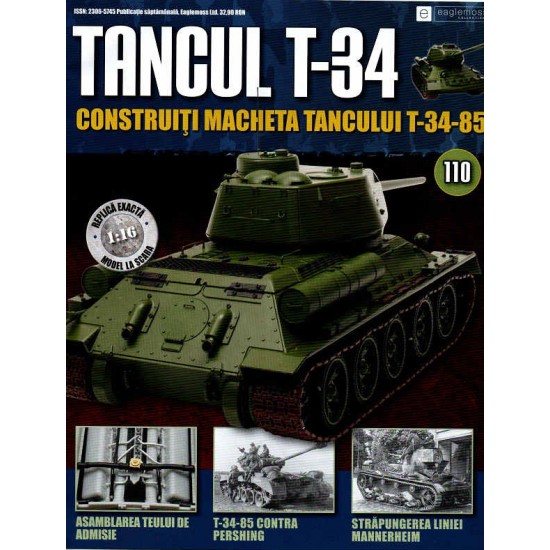 Colectia Tancul Т-34 Nr.110, 1:16 macheta kit de asamblat, Eaglemoss