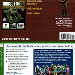 Colectia Tancul Т-34 Nr.118, 1:16 macheta kit de asamblat, Eaglemoss
