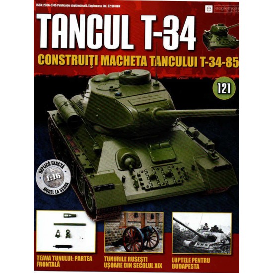 Colectia Tancul Т-34 Nr.120-121, 1:16 macheta kit de asamblat, Eaglemoss